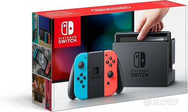 Nintendo switch + porta custodia  + 2 giochi
