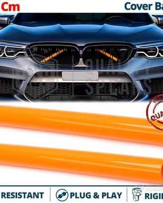 COVER Radiatore per Bmw Inserti ARANCIONI 34CM