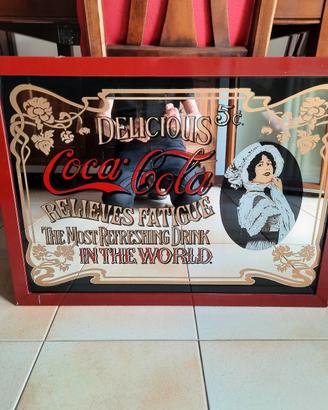 QUADRO SPECCHIO COCA COLA 