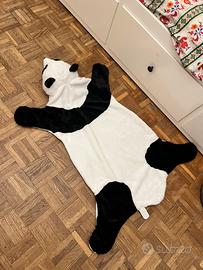 Tappeto panda peluche