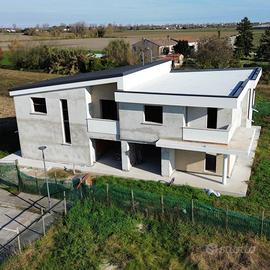 Nuova villa bifamiliare in centro a Brugine