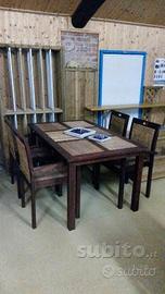 SET tavolo+ 4 sedie