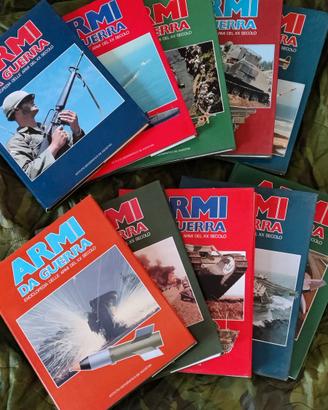 enciclopedia delle  ARMI DA GUERRA De Agostini