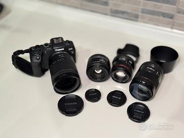 Canon eos rp + obiettivi