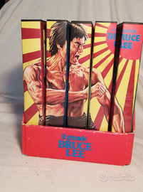 Raro cofanetto collezione vhs il grande Bruce lee