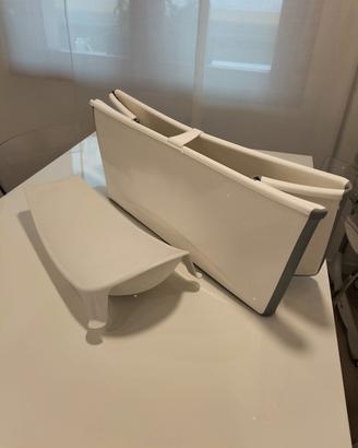 vaschetta stokke pieghevole con riduttore neonato 
