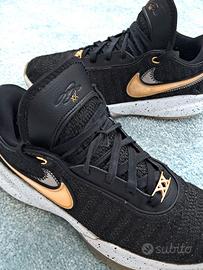 Scarpe basket Nike LeBron 20 Black Metallic Gold
