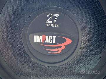 Subwoofer impact serie 27 compreso di cassa 40L