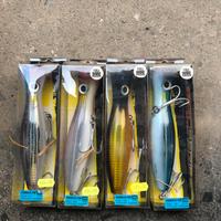 Pesca 4 esche artificiali Rapture Popper 155 gr