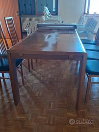 tavolo si legno 2 metri , allungabile