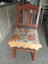 Sedie in legno massello