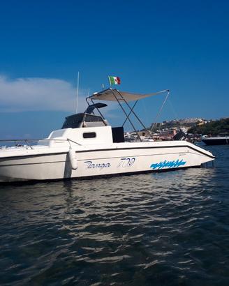 Barca tanga cantiere sparano