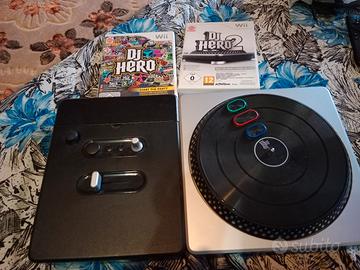 Giochi Dj hero 1 e 2 più console del gioco 