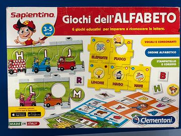 Gioco Sapientino alfabeto