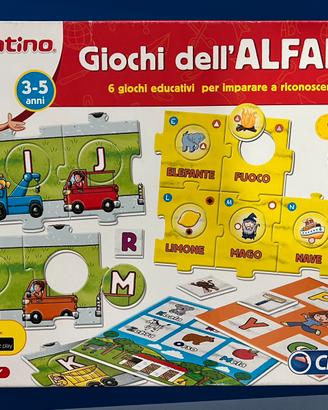 Gioco Sapientino alfabeto