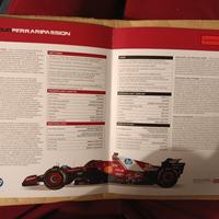 Cartella scheda tecnica Ferrari SF-25