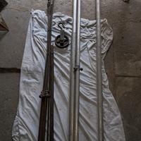 Bilancino da pesca solamente struttura in metallo