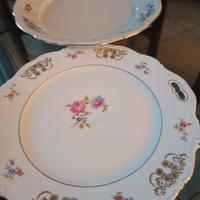 due piatti porcellana Bavaria 