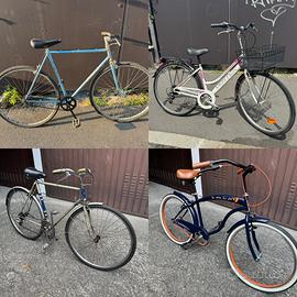 4 bici a oartire da 85€