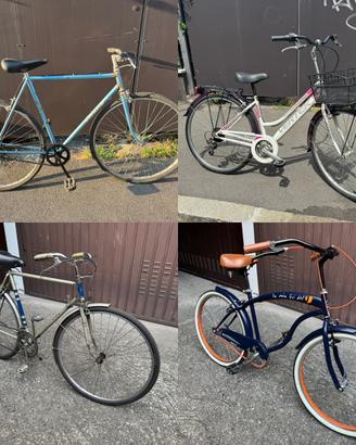 4 bici a oartire da 85€