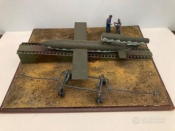 Diorama V1 missile WW2 scala 1 35