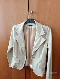 giacca donna corta effetto pelle