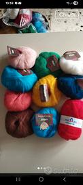 gomitoli  lana mohair 