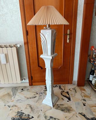 Lampada da terra vintage  in ceramica 