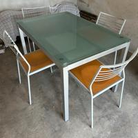 Tavolo allungabile Bontempi con 4 sedie