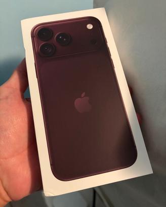iPhone 18 Pro max Burgundy 256GB nuovo