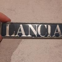 Lancia scritta  logo originale d' epoca