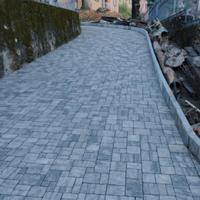 posa autobloccanti compreso materiale 