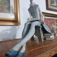 porcellana fatta a mano che raffigura Don Chisciot