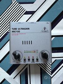 Preamp Microfonico Valvolare Behringer