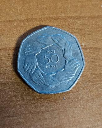 1997 QUEEN ELIZABETH II 50 PENCE