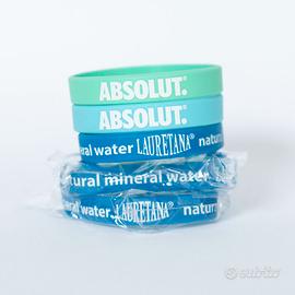 Gadget Braccialetto Gomma Lauretana e Absolut