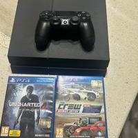 PS4 , + 2 GIOCHI, + 2 CONTROLLER, 500GB