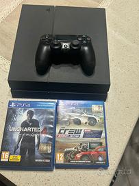 PS4 , + 2 GIOCHI, + 2 CONTROLLER, 500GB