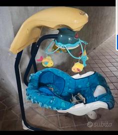 altalena per neonati con pile 