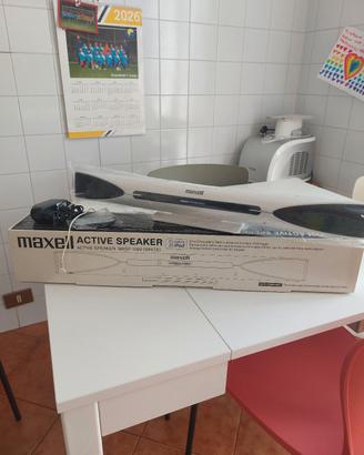 attive speaker maxell