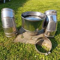 comignolo camino acciaio inox