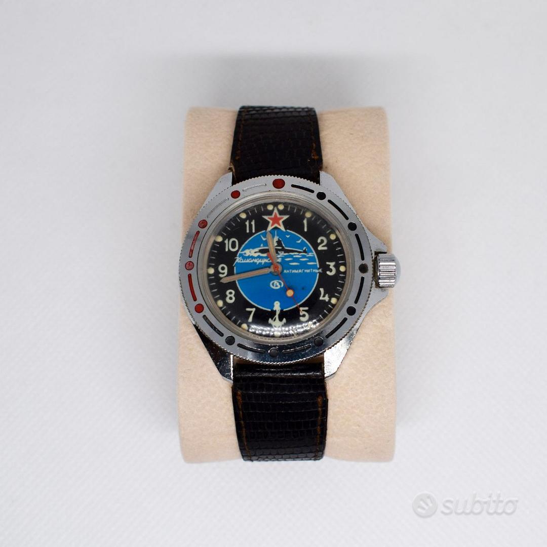 Komandirskie Vostok 24 Ore Orologio K-35 Automatico 2415/350515 Meccanismo 4260278493430 - Foto 3