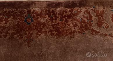 Raro tappeto cinese antico Art Déco, Nichols