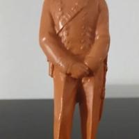 carabinieri - statua in grande uniforme ridotta