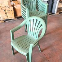 sedie da esterno usate