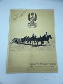 Calendarietto 1942-2 Reggimento Atiglieria Celere