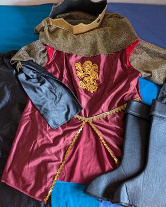 Costume da cavaliere taglia 8-10 anni altezza 140c