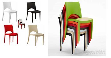 Sedia paris in polipropilene grand soleil