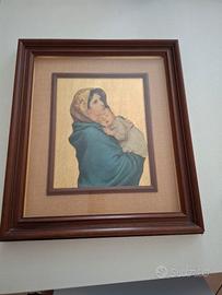 quadro madonna con bambino