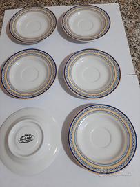 piattini da caffe e zuccheriera